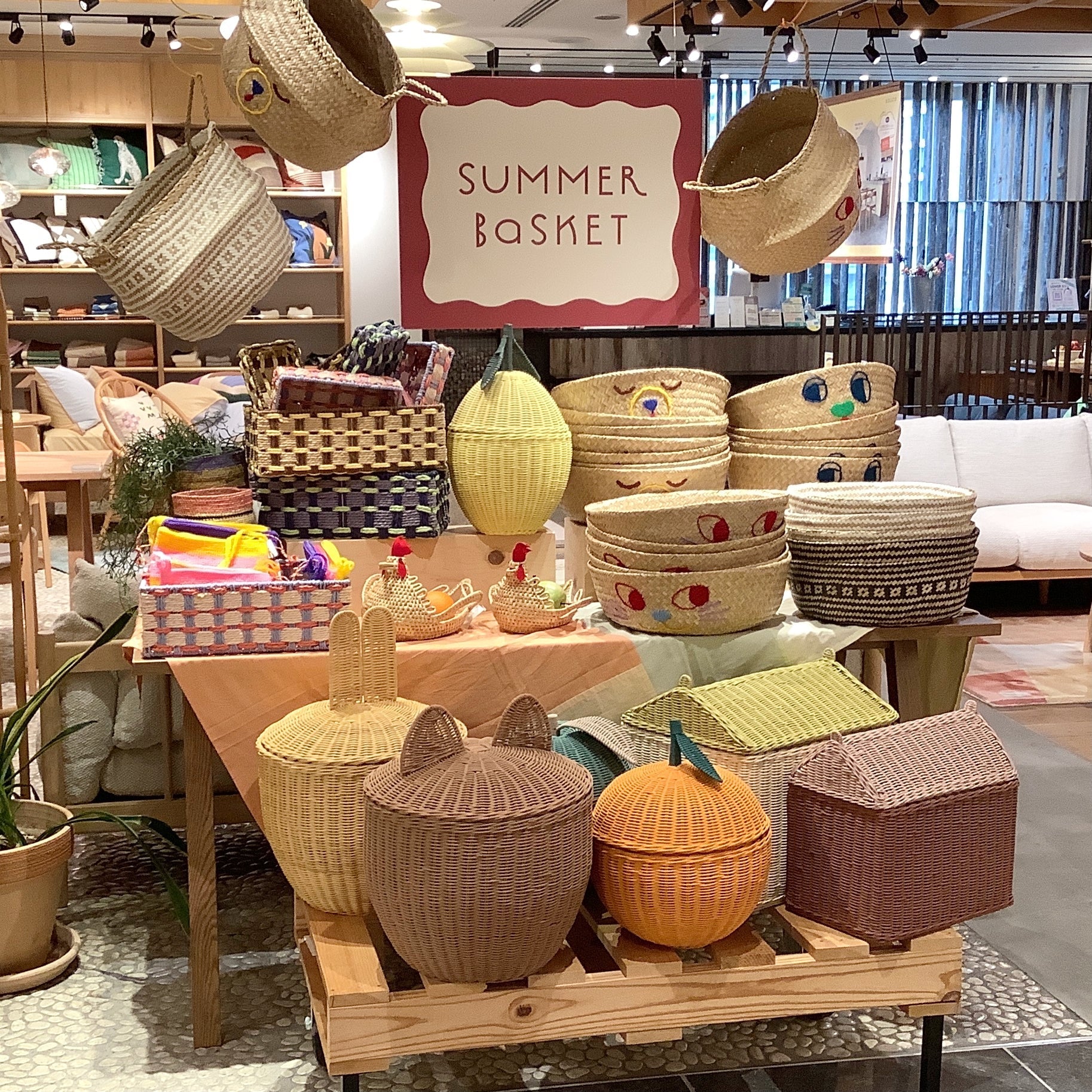 便利でカラフルなバスケット】 – unico公式オンラインショップ