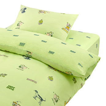 unico JANG シングル ブルー 3点セット 寝具 カバー ケース ウニコ