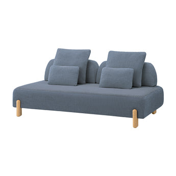 ペット対応生地】 SOUPLE(スープル) カバーリングソファ 3シーター