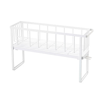 tower 水切りワイヤーバスケット 2段 | 収納用品・バスケット