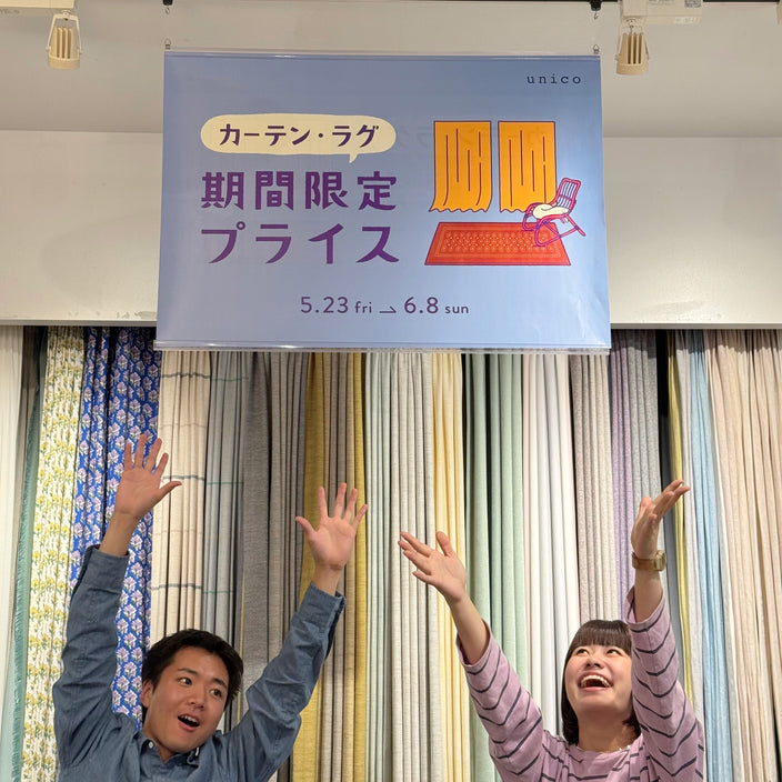 【カーテン・ラグ10％OFFキャンペーン開催中】