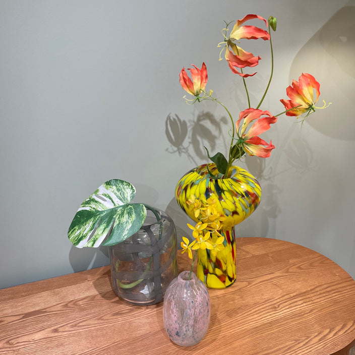 夏の彩りにガラス雑貨を♪