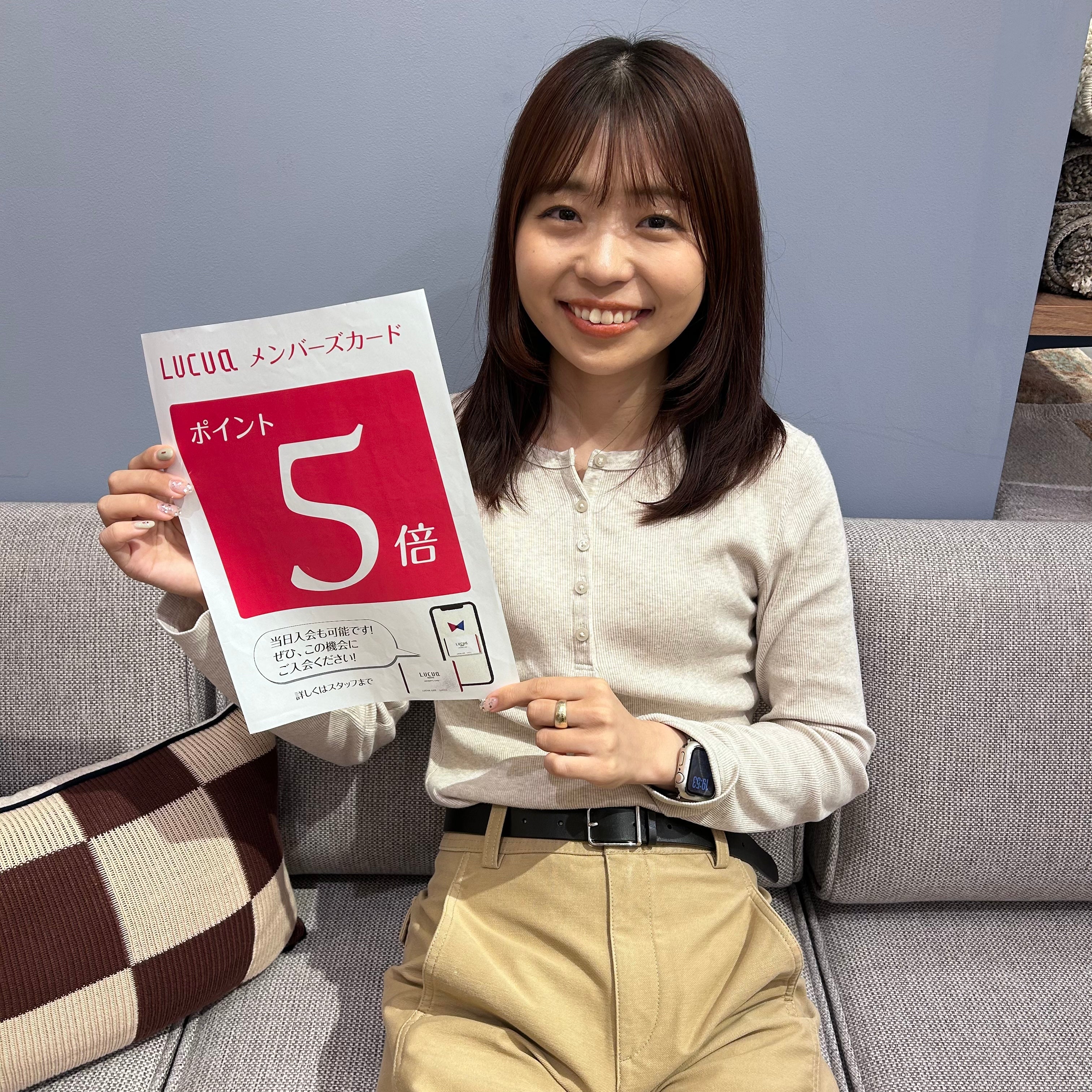 【梅田店限定】ポイント5倍キャンペーン始まりました！