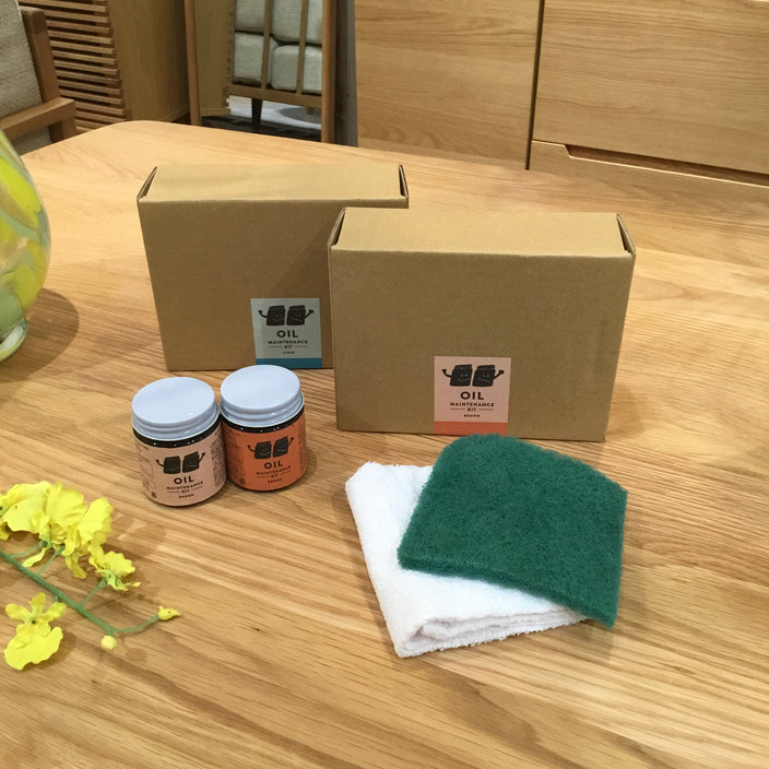 【オイルメンテナンス】家具を長く綺麗に使うために