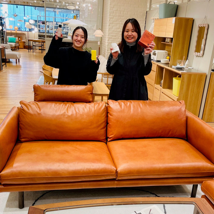 レザーソファのお手入れ