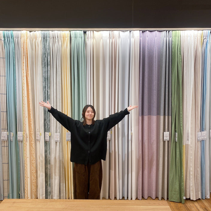 カーテンもunicoで！