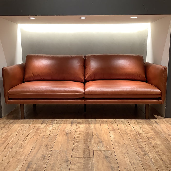 【アウトレット】高級感のあるTOPHレザーソファ