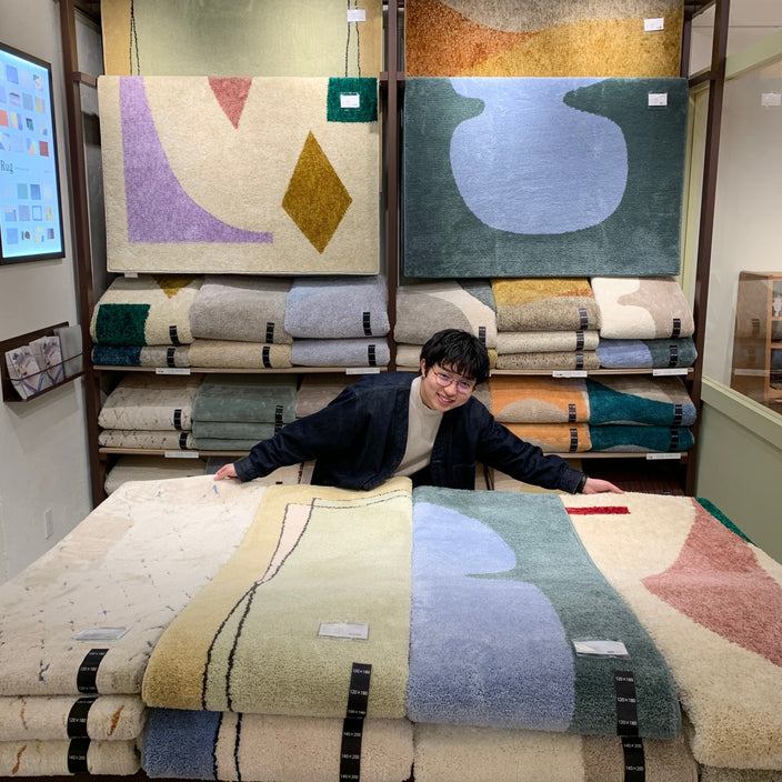 春夏新作ラグ、好評販売中！