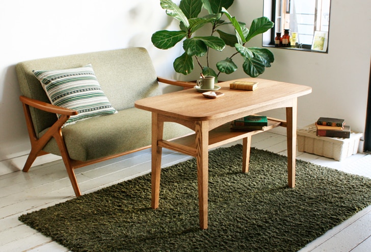 KURT(クルト) カフェテーブル W1000 ブラウン| テーブル・デスク unico（ウニコ）公式 家具・インテリアの通販
